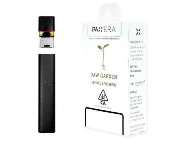 Raw garden x pax era pods